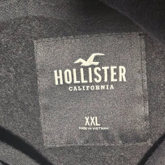 HOLLISTER GRAFFITI SPRAY PAINT LOOK HOODED SWEATSHIRT MENS XXL - Picture 10 of 10